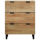 skænke 2 stk. 60x33x75 cm massivt mangotræ brun - xlshop.dk