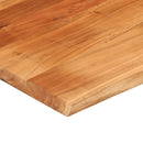 skrivebordsplade 110x80x3,8 cm rektangulær massivt akacietræ - xlshop.dk