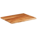 skrivebordsplade 110x80x3,8 cm rektangulær massivt akacietræ - xlshop.dk