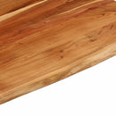 skrivebordsplade 110x80x3,8 cm rektangulær massivt akacietræ - xlshop.dk