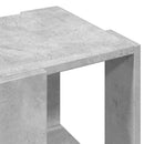 sofabord 32x32x30 cm konstrueret træ betongrå - xlshop.dk