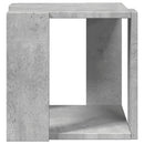 sofabord 32x32x30 cm konstrueret træ betongrå - xlshop.dk