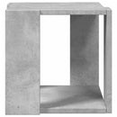 sofabord 32x32x30 cm konstrueret træ betongrå - xlshop.dk