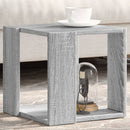 sofabord 32x32x30 cm konstrueret træ grå sonoma-eg - xlshop.dk