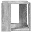 sofabord 32x32x30 cm konstrueret træ grå sonoma-eg - xlshop.dk