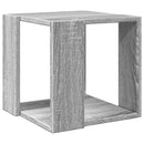 sofabord 32x32x30 cm konstrueret træ grå sonoma-eg - xlshop.dk