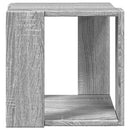 sofabord 32x32x30 cm konstrueret træ grå sonoma-eg - xlshop.dk