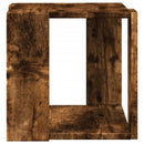 sofabord 32x32x30 cm konstrueret træ røget egetræsfarve - xlshop.dk
