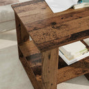 Sofabord Gammelt træ 51 x 50 x 50 cm Konstrueret træ - xlshop.dk