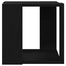 Sofabord Sort eg 32 x 32 x 30 cm Konstrueret træ - xlshop.dk