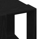 Sofabord Sort eg 32 x 32 x 30 cm Konstrueret træ - xlshop.dk