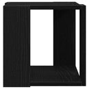 Sofabord Sort eg 32 x 32 x 30 cm Konstrueret træ - xlshop.dk