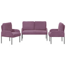 Sofasæt 3 stk. Lilla Krydsfinér - xlshop.dk