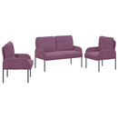 Sofasæt 3 stk. Lilla Krydsfinér - xlshop.dk