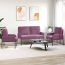 Sofasæt 3 stk. Lilla Krydsfinér - xlshop.dk