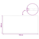 Solar Pool Cover Ekstra Tung 732 x 366 cm 400 μm Firkantet PE - xlshop.dk