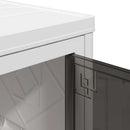 Stabelbar opbevaringskasse med hjul 28 L 48,5x29,5x33 cm - xlshop.dk