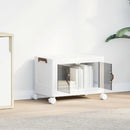 Stabelbar opbevaringskasse med hjul 28 L 48,5x29,5x33 cm - xlshop.dk