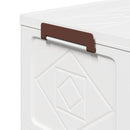 Stabelbar opbevaringskasse med hjul 28 L 48,5x29,5x33 cm - xlshop.dk