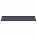 Svævende hylde 2 stk. Antracit 40 x 18 x 2,5 cm Stål - xlshop.dk