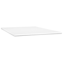 kontinentalseng med madras 140x190 cm kunstlæder grå
