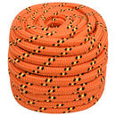 tovværk til båd 20 mm 25 m polypropylen orange - xlshop.dk