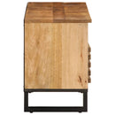tv-bord 100x34x46 cm massivt ru mangotræ - xlshop.dk