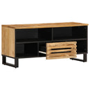 tv-bord 100x34x46 cm massivt ru mangotræ - xlshop.dk