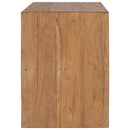 tv-skab 90x30x40 cm massivt teaktræ - xlshop.dk
