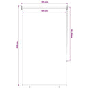 udendørs rullegardin 105 (B) x 230 (H) cm beige - xlshop.dk