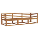 Udendørs sofagruppe 3 pcs Naturfarvet Massivt Akacietræ - xlshop.dk