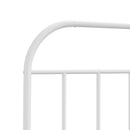 udskiftningsgavl 75 cm metal hvid - xlshop.dk
