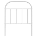 udskiftningsgavl 75 cm metal hvid - xlshop.dk