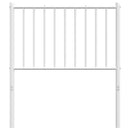 udskiftningsgavl 75 cm metal hvid - xlshop.dk
