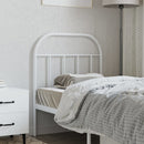 udskiftningsgavl 75 cm metal hvid - xlshop.dk