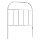 udskiftningsgavl 75 cm metal hvid - xlshop.dk
