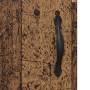 Væghængt skab 2 stk. Gammelt træ 69,5 x 34 x 90 cm - xlshop.dk
