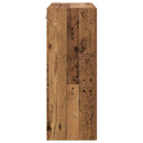 Væghængt skab 2 stk. Gammelt træ 69,5 x 34 x 90 cm - xlshop.dk