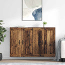 Væghængt skab 2 stk. Gammelt træ 69,5 x 34 x 90 cm - xlshop.dk