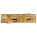 væghængt tv-skab 80x30x19cm massivt ru mangotræ - xlshop.dk