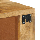 væghængt tv-skab 80x30x19cm massivt ru mangotræ - xlshop.dk