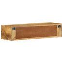 væghængt tv-skab 80x30x19cm massivt ru mangotræ - xlshop.dk