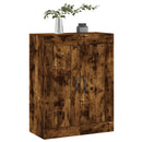 vægskab 69,5x34x90 cm konstrueret træ røget sonoma-eg - xlshop.dk