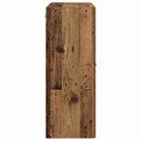 Vægskab Gammelt træ 69,5 x 34 x 90 cm Konstrueret træ - xlshop.dk