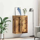 Vægskab Gammelt træ 69,5 x 34 x 90 cm Konstrueret træ - xlshop.dk
