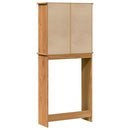 Vaskemaskineskab VIGO Brun og honningbrun 72,5 x 27 x 161 cm - xlshop.dk
