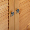 Vaskemaskineskab VIGO Brun og honningbrun 72,5 x 27 x 161 cm - xlshop.dk